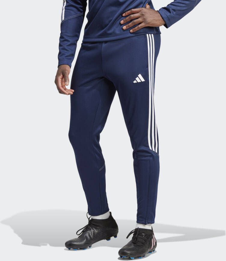 Adidas tiro 23 club trainingsbroek blauw wit heren