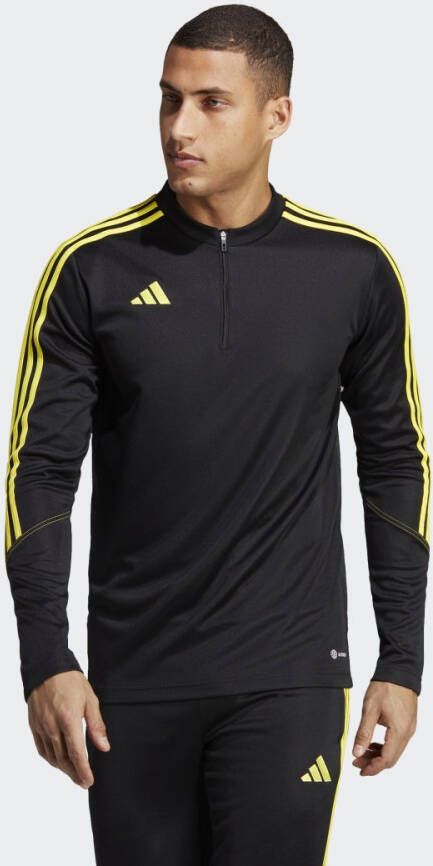 Adidas tiro 23 club voetbaltop zwart geel heren