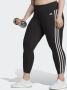 Adidas Performance Train Essentials 3-Stripes High-Waisted 7 8 Legging (Grote Maat) - Thumbnail 1