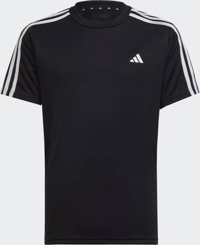 Adidas Sportswear sportshirt zwart wit Sport t-shirt Polyester Ronde hals 176