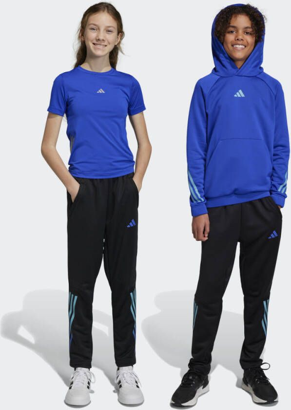 Adidas Sportswear Sportbroek TRAIN ICONS AEROREADY 3-STRIPE KNIT BROEK (1-delig)