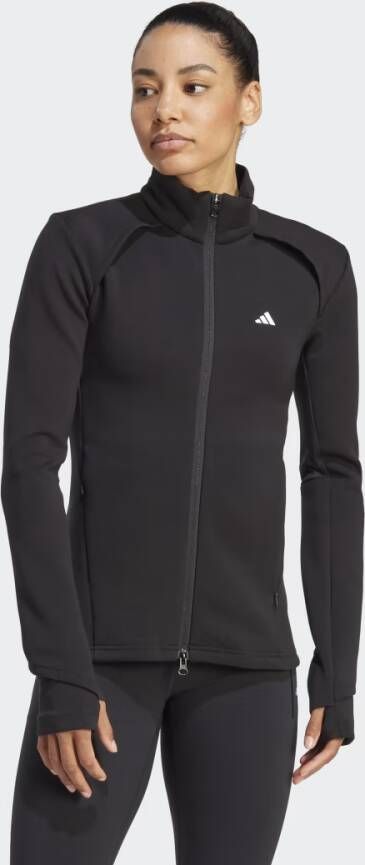 Adidas Training Sweatjack met logostrepen