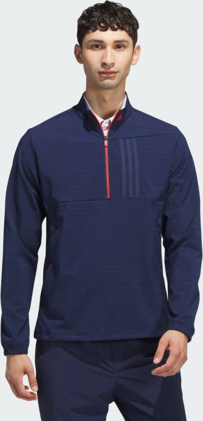 Adidas Performance Ultimate365 Tour WIND.RDY Pullover met Halflange Rits
