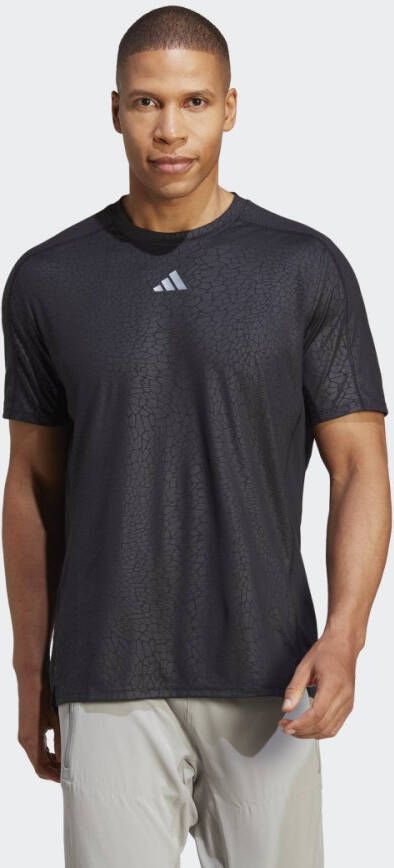 Adidas Performance Workout PU Print T-shirt
