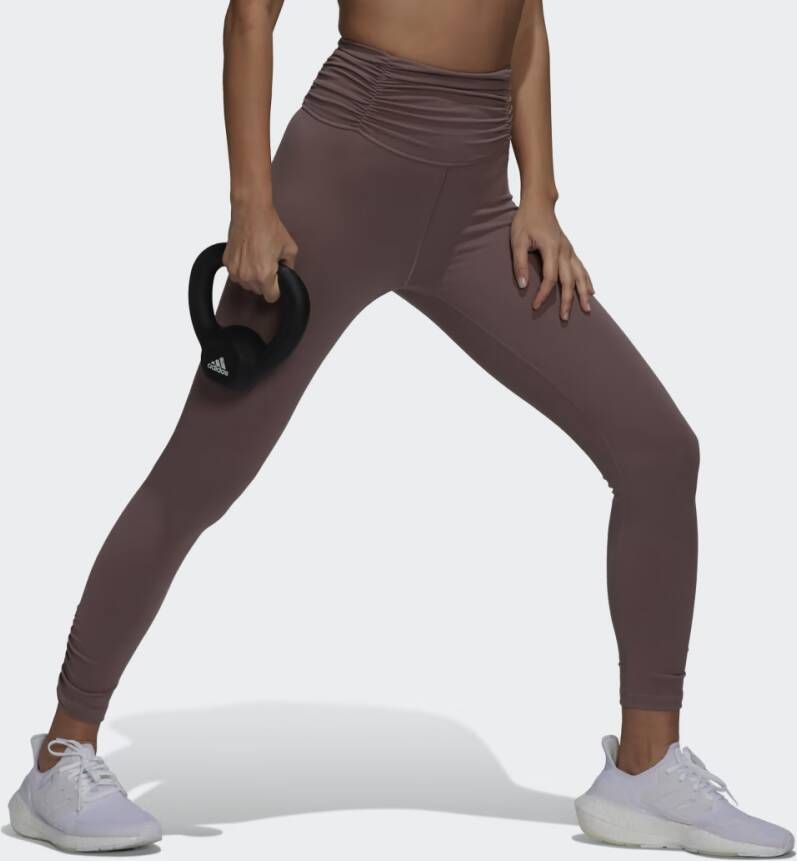 Adidas Performance Yoga Studio Gathered 7 8 Legging