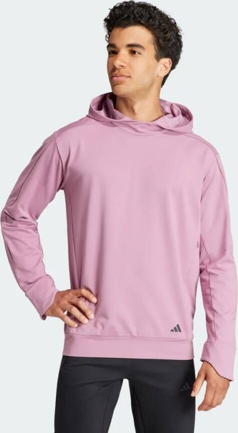 Adidas Performance Yoga Training Sweatshirt met Capuchon