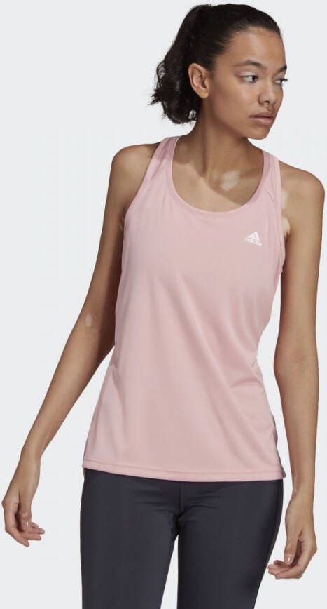 Adidas Primeblue Designed 2 Move 3 Stripes Sport Tanktop