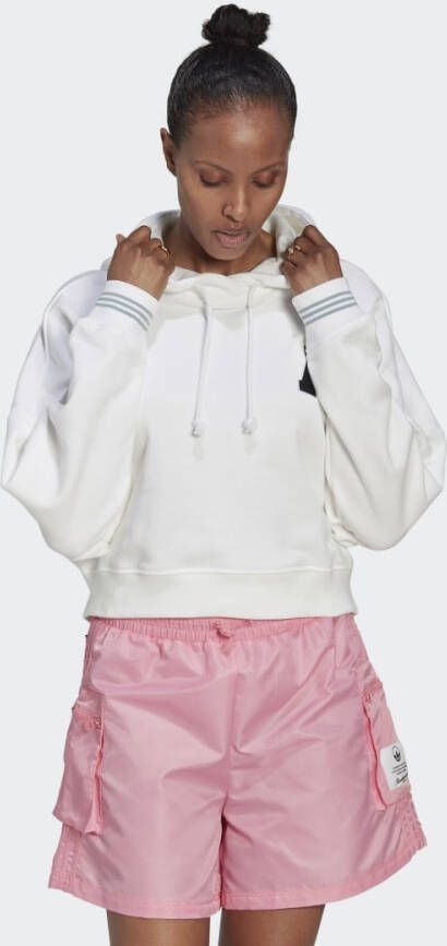 Adidas Originals X Disney Cropped Hoodie Hoodies Kleding white maat: S beschikbare maaten:XS S M L