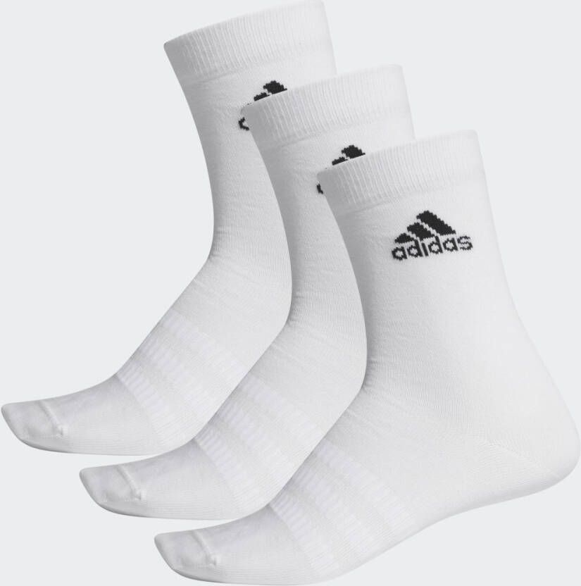 Adidas Light Crew Sokken (3-pack) Senior