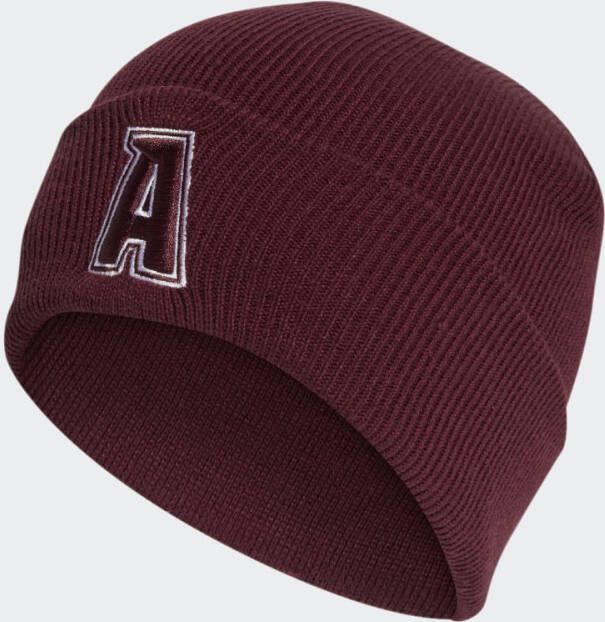 Adidas Gebreide muts Stijl Ij7299 Rood Unisex