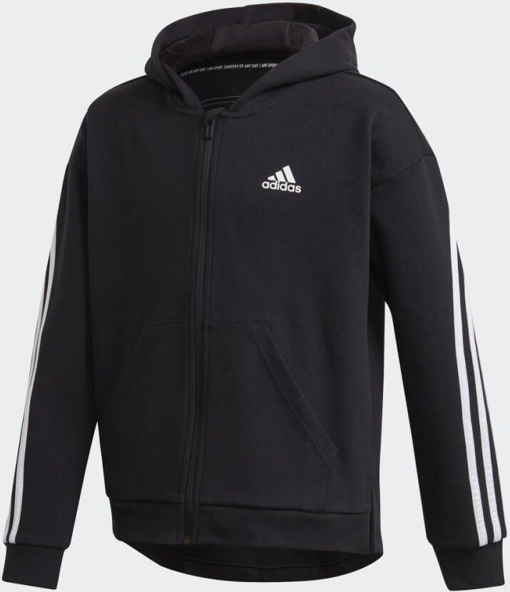 Adidas Sportswear 3-Stripes Full-Zip Hoodie