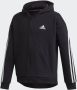 Adidas Sportswear 3-Stripes Full-Zip Hoodie - Thumbnail 1