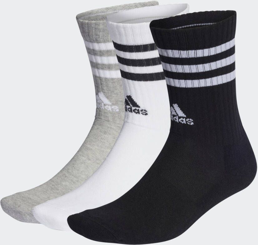 Adidas Sportswear 3-Stripes Gevoerde Sokken 3 Paar