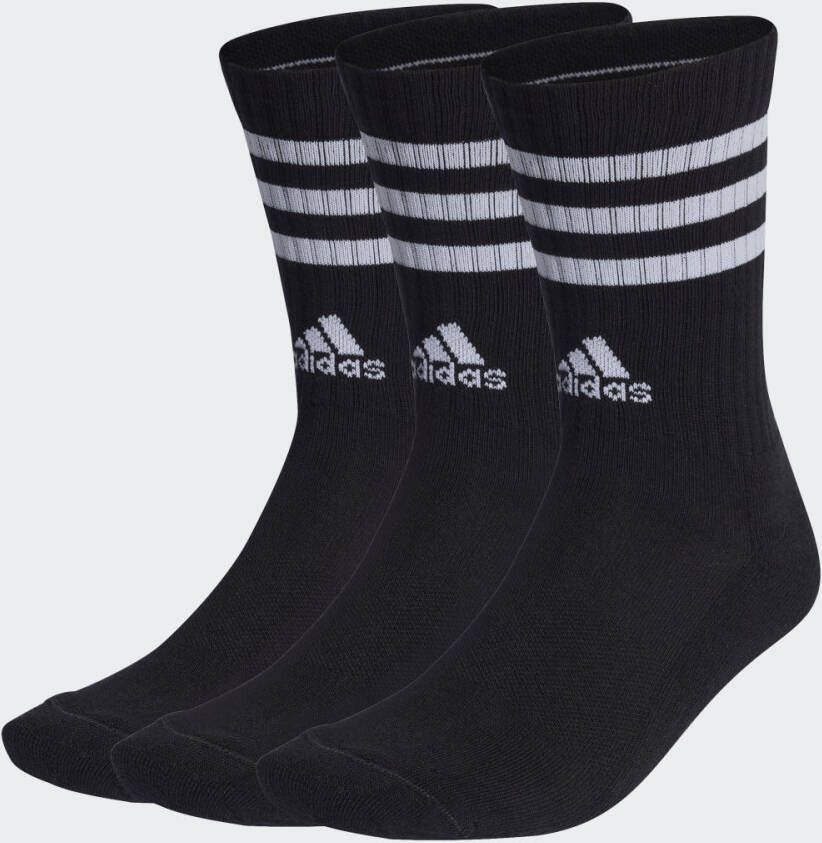 Adidas Sportswear 3-Stripes Gevoerde Sokken 3 Paar