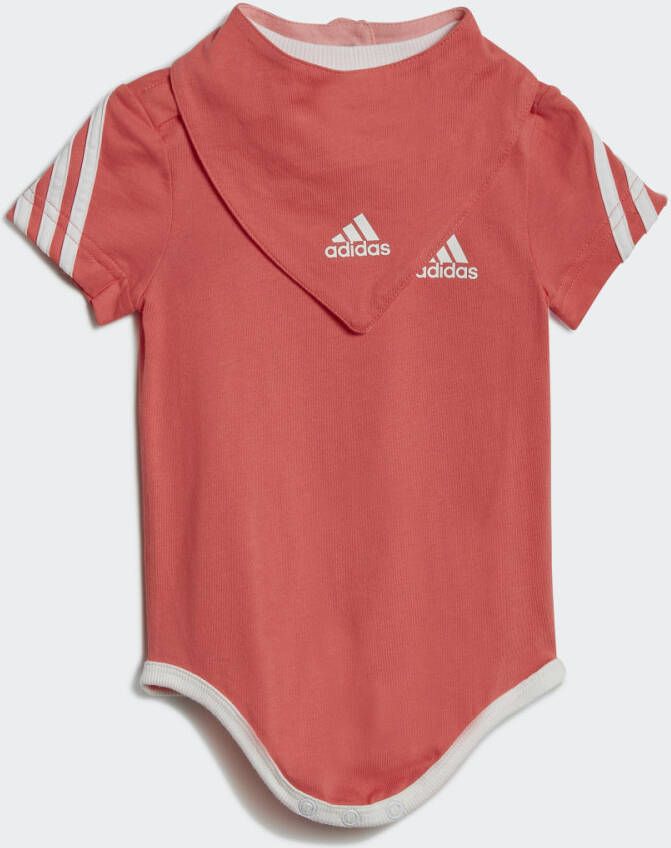 Adidas Sportswear 3-Stripes Onesie met Slab