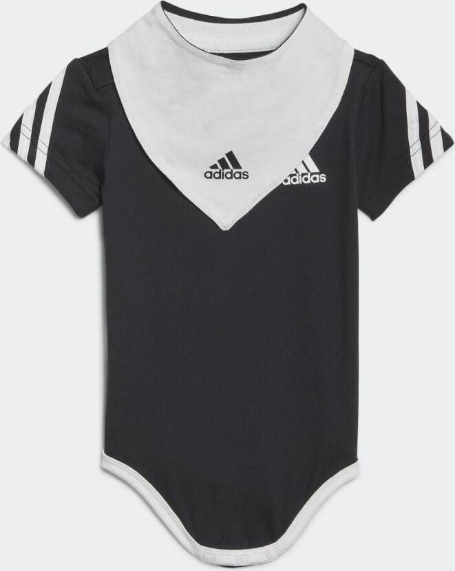 Adidas Sportswear 3-Stripes Onesie met Slab