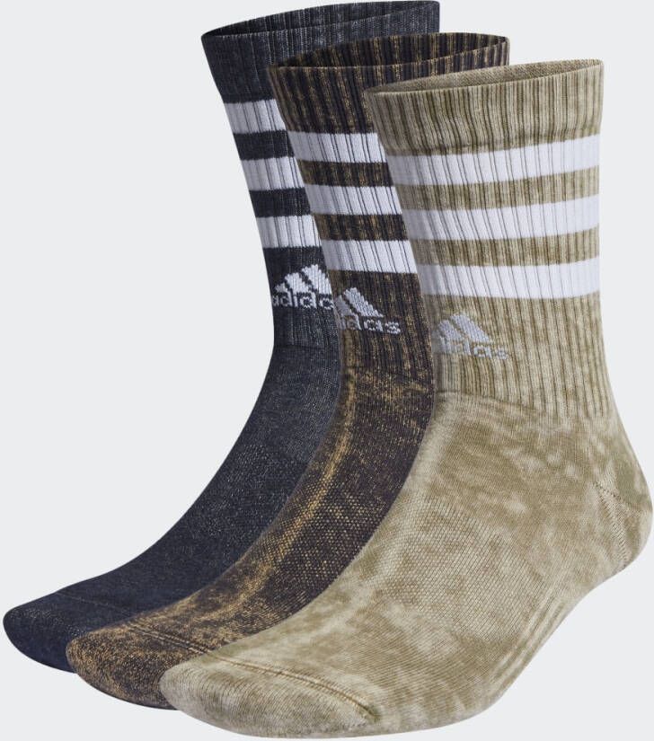 Adidas Sportswear 3-Stripes Stonewash Sokken 3 Paar