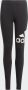 Adidas Performance sportlegging zwart wit Sportbroek Meisjes Katoen Logo 116 - Thumbnail 2