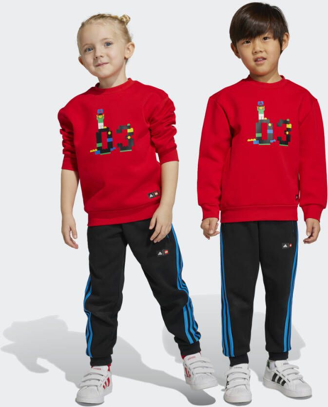 Adidas Sportswear adidas x Classic LEGO Sweatshirt en Broek Set
