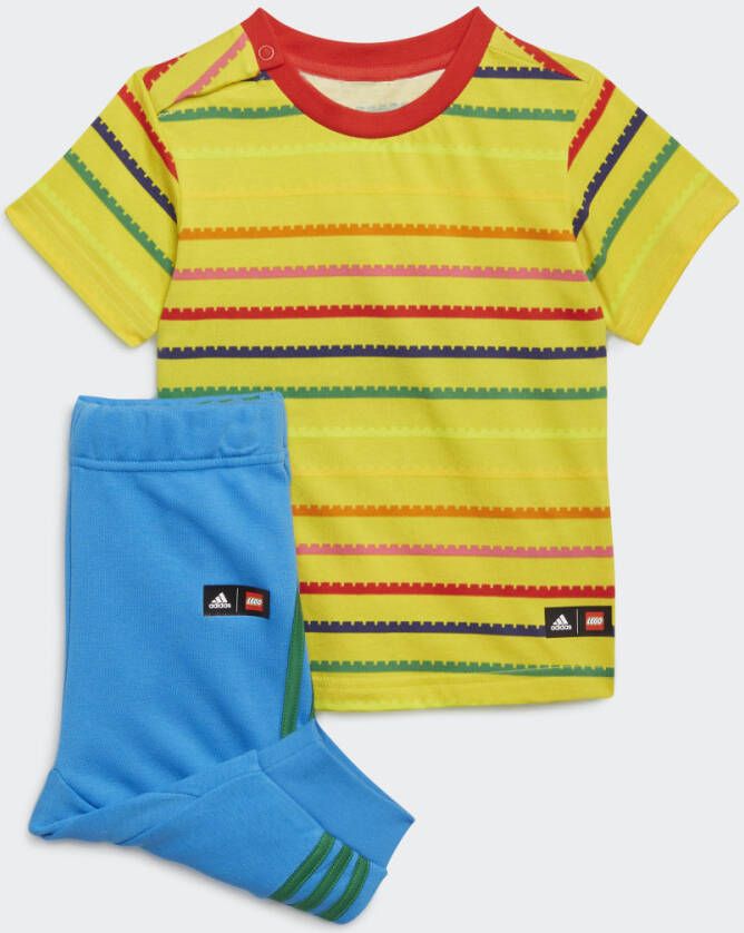 Adidas Sportswear adidas x Classic LEGO T-shirt en 3 4 Broek Set
