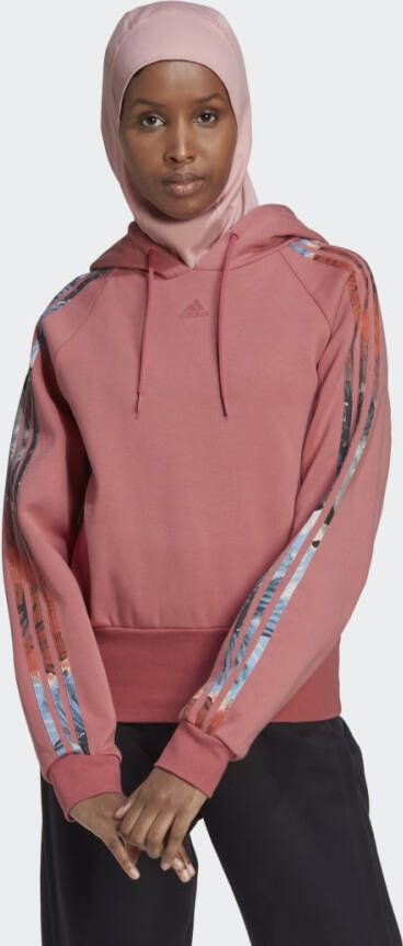 Adidas Sportswear Allover Print Hoodie