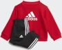 Adidas Sportswear joggingpak rood zwart Katoen Ronde hals 104 - Thumbnail 2