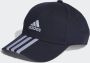 Adidas Sportswear Baseball 3-Stripes Cotton Twill Honkbalpet - Thumbnail 1