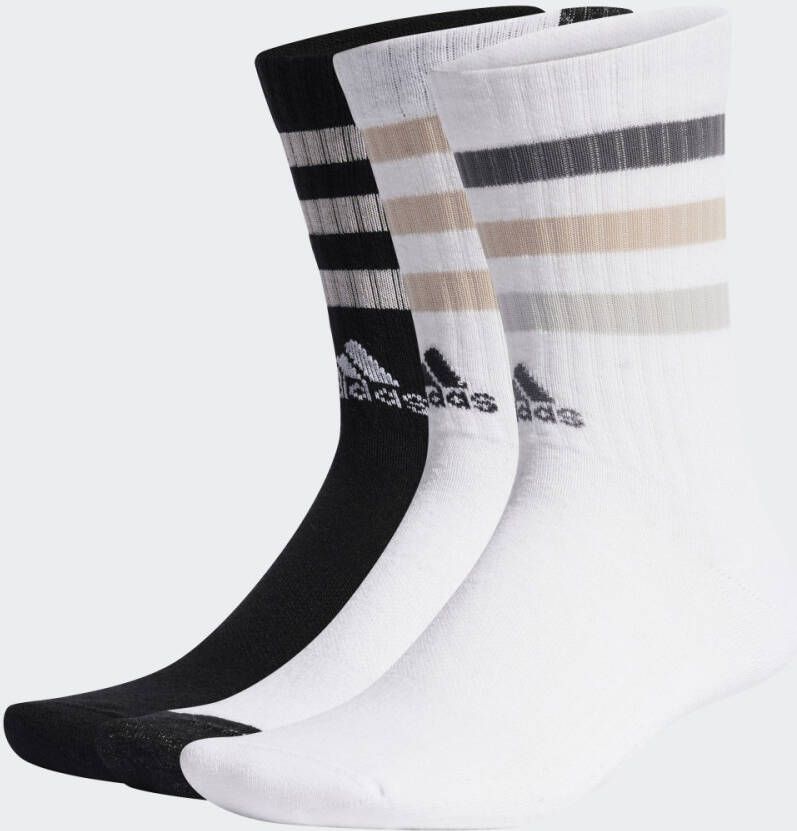 Adidas Sportswear Bold 3-Stripes Cushioned Sokken 3 Pairs