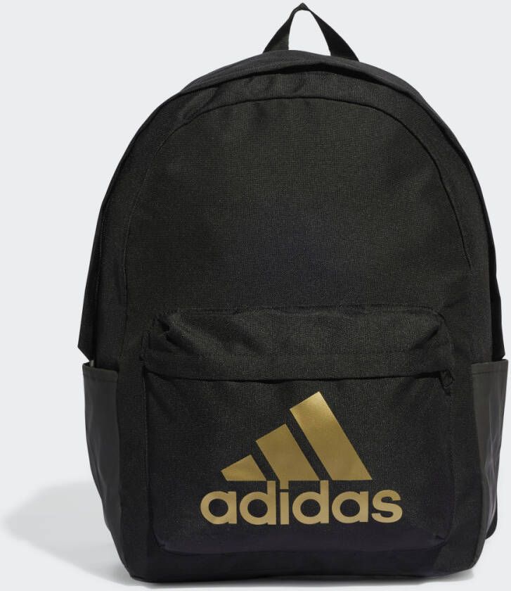 Adidas Perfor ce Classic rugzak zwart goud Sporttas Logo