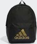 Adidas Perfor ce Classic rugzak zwart goud Sporttas Logo - Thumbnail 4