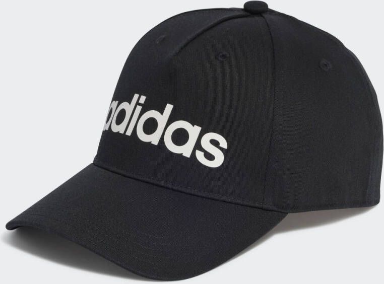 Adidas Sportswear pet zwart wit Katoen Logo S