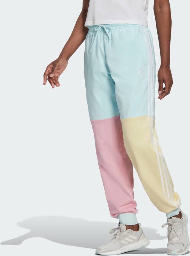 Adidas Sportswear Essentials 3-Stripes Colorblock Oversized Joggingbroek