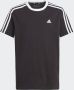 Adidas Sportswear T-shirt met logo zwart wit Katoen Ronde hals 128 - Thumbnail 1