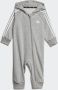Adidas Sportswear Essentials 3-Stripes French Terry Bodysuit Kids - Thumbnail 1