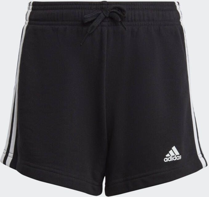 Adidas Sportswear regular fit short met logo zwart wit Korte broek Katoen 128