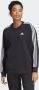 Adidas 3-Stripes Sweatshirt voor Vrouwen Black Dames - Thumbnail 2