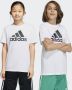 Adidas Sportswear T-shirt wit zwart Katoen Ronde hals Logo 128 - Thumbnail 3