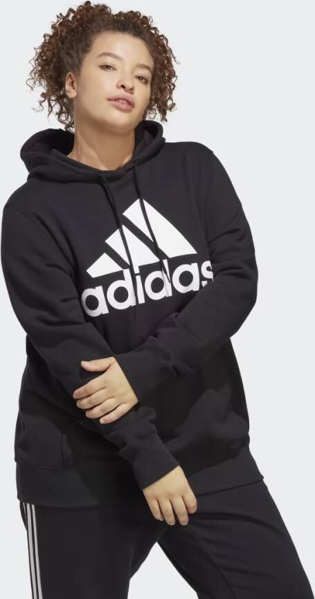 Adidas Sportswear Essentials Big Logo Regular French Terry Hoodie (Grote Maat)