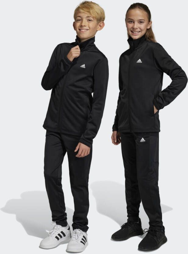Adidas Sportswear trainingspak zwart Polyester Opstaande kraag 128
