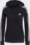 Adidas Sportswear Essentials Fleece 3-Stripes Ritshoodie - Thumbnail 1