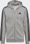 Adidas Sportswear Sweatvest Essentials fleece 3STREPEN capuchonjack (1-delig) - Thumbnail 3