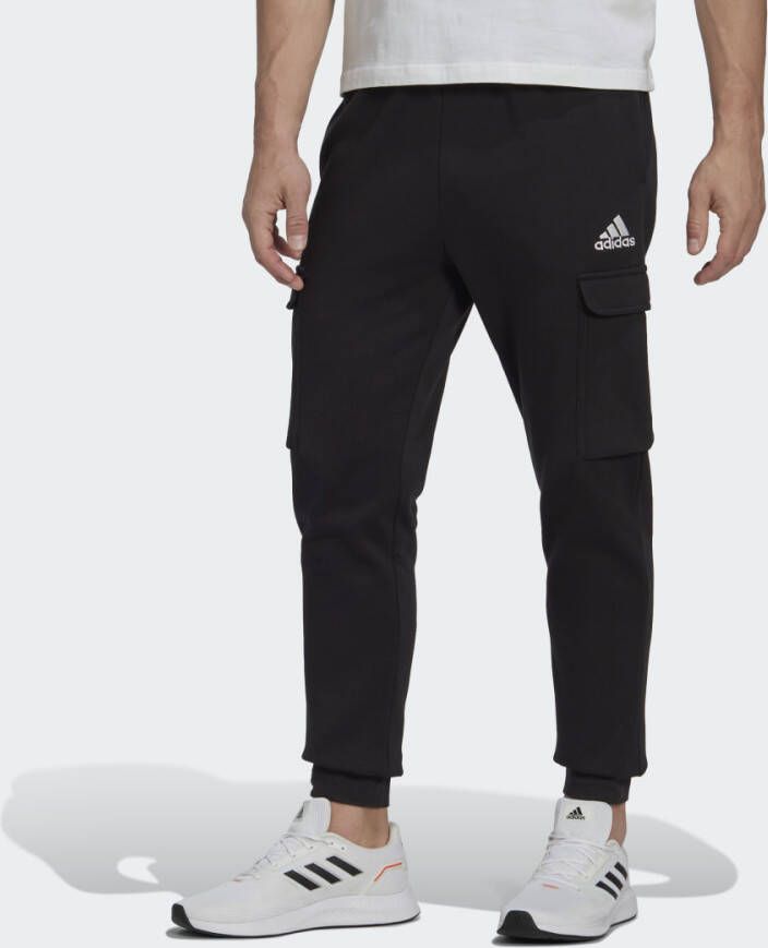 Adidas Sportswear Sportbroek ESSENTIALS FLEECE REGULAR TAPERED CARGOBROEK (1-delig)