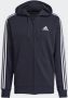 Adidas Sportswear Capuchonsweatvest ESSENTIALS FRENCH TERRY 3 STRIPES CAPUCHONJACK - Thumbnail 1