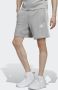 Adidas Badge of Sport 3-Stripes Shorts Medium Grey Heather- Heren Medium Grey Heather - Thumbnail 2