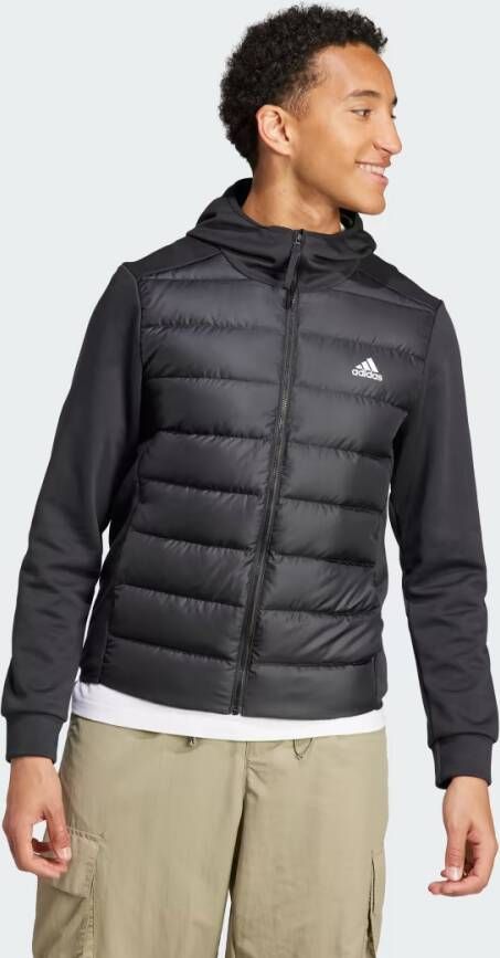 Adidas Sportswear Essentials Hybride Donsjack met Capuchon