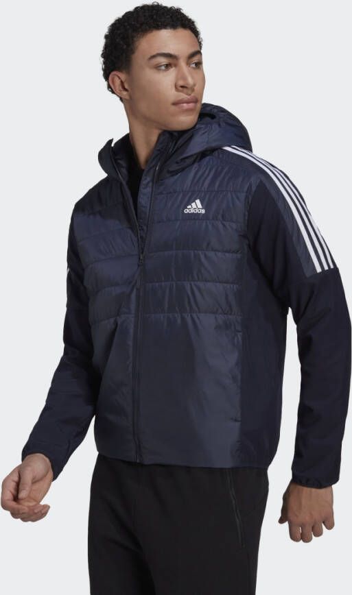 Adidas Sportswear Essentials Insulated Hybride Jack met Capuchon