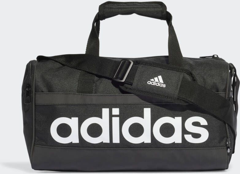 Adidas Perfor ce sporttas Linear Duffle XS 14L zwart wit Logo