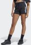 Adidas Sportieve French Terry Shorts voor vrouwen Black Heren - Thumbnail 1