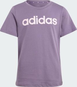 Adidas Sportswear Essentials Linear Logo Katoenen Slim-Fit T-shirt