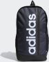 Adidas Perfor ce rugzak Linear BP 22L donkerblauw zwart wit Sporttas - Thumbnail 5
